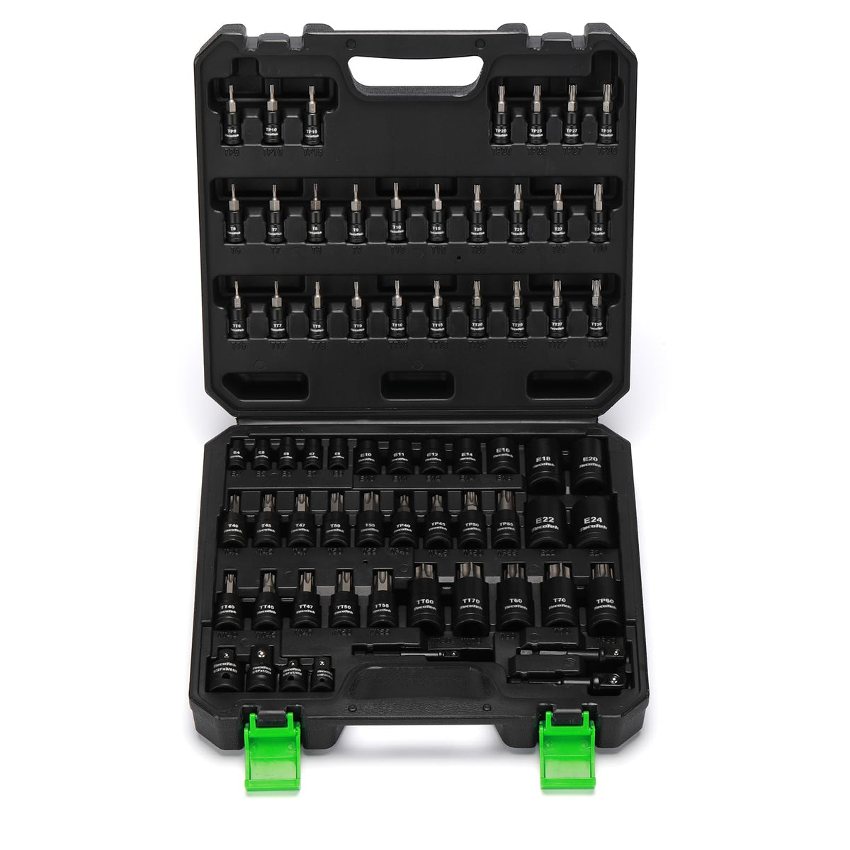 TecoTek 67-Piece Master Torx set in case enables quick on-site repairs