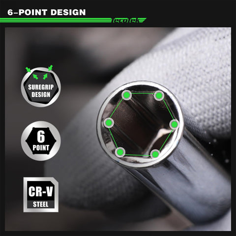 TecoTek 11mm socket for mid-size auto bolts