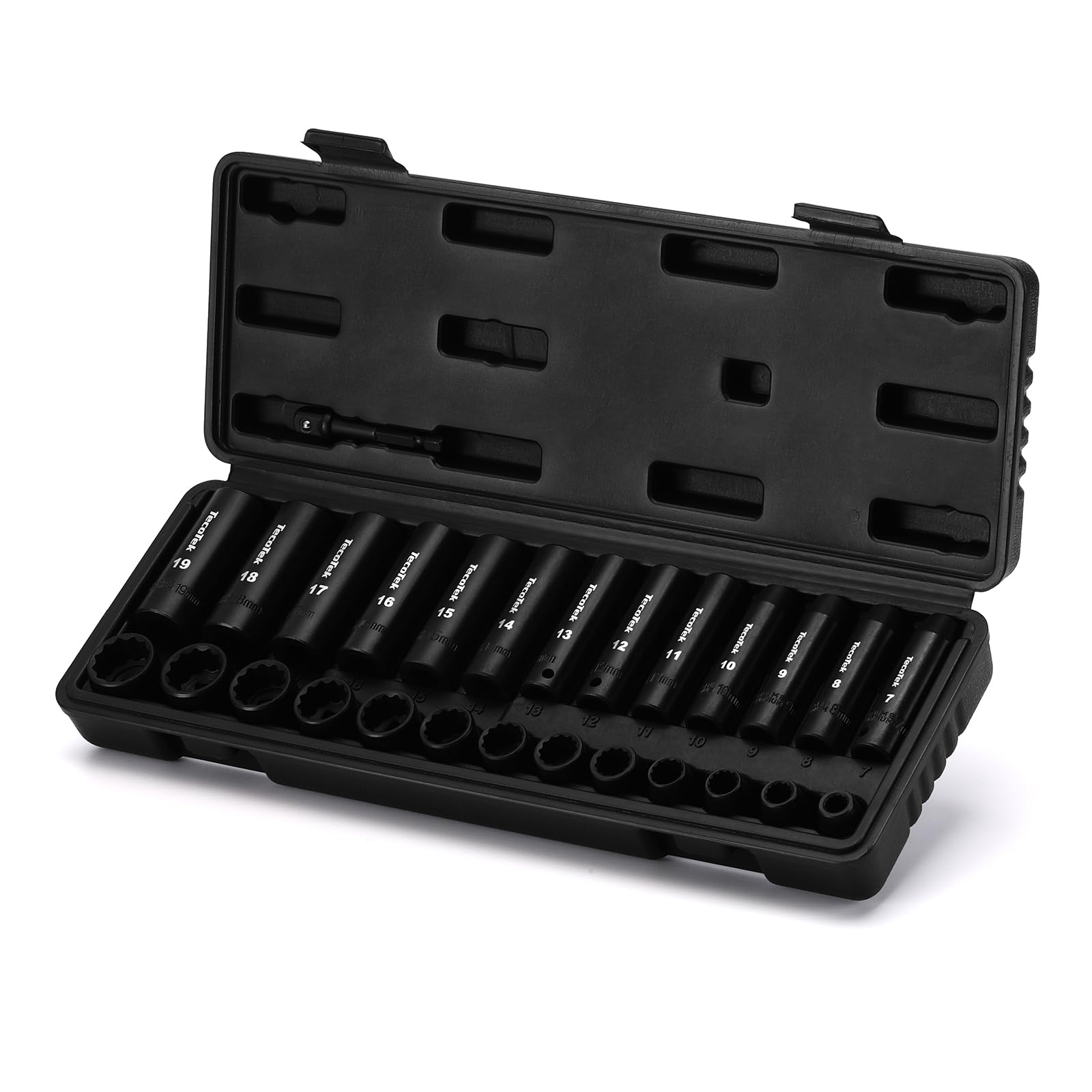 12-point sockets provide secure engagement for metric fasteners