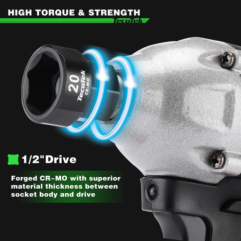 TecoTek black phosphate finish provides corrosion resistance in harsh environments.