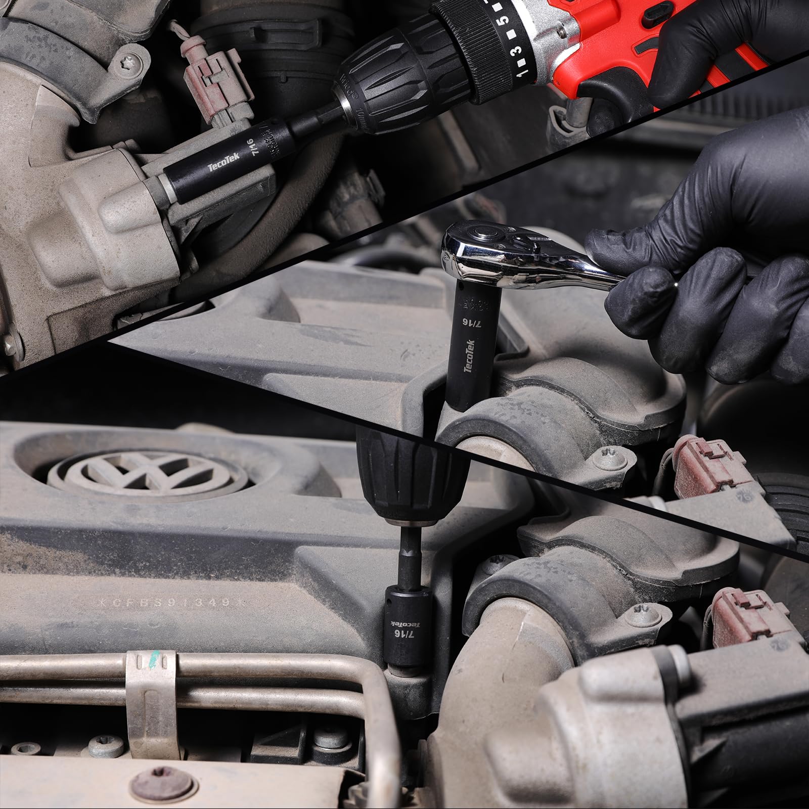 TecoTek black phosphate finish provides corrosion resistance across varied environments.