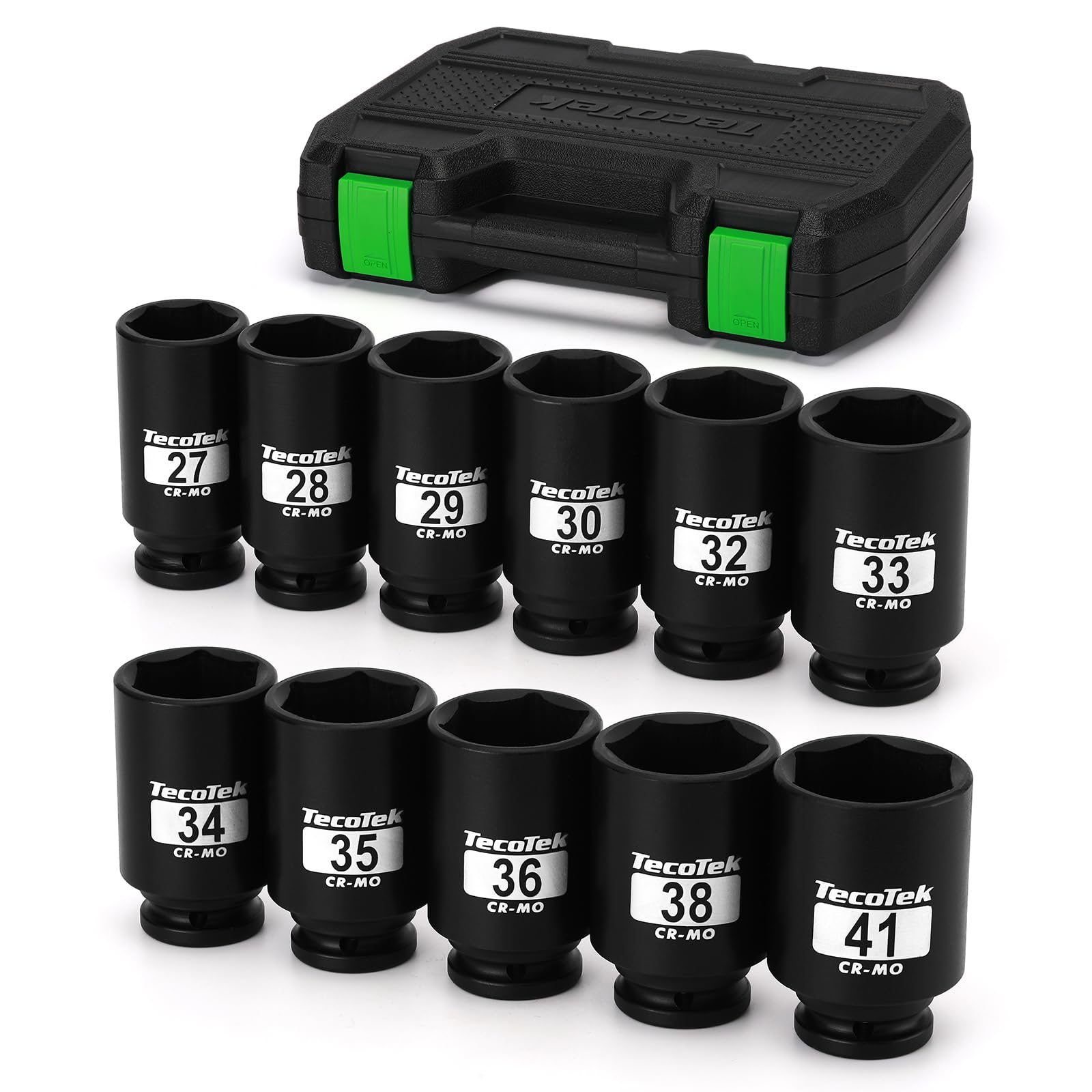 TecoTek 41mm deep socket covers the largest fasteners on equipment