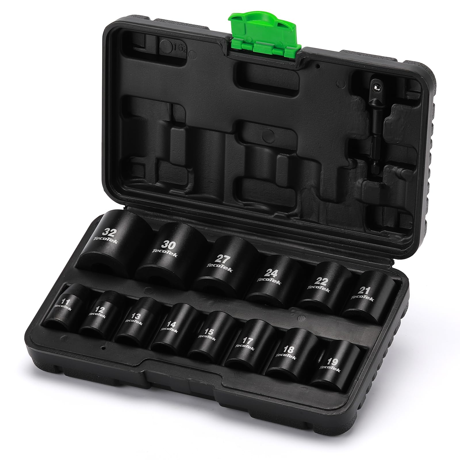 TecoTek 12-point sockets with corrosion-resistant finish for long-lasting performance