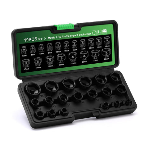 TecoTek low-profile sockets provide compact design for hard-to-reach bolts.