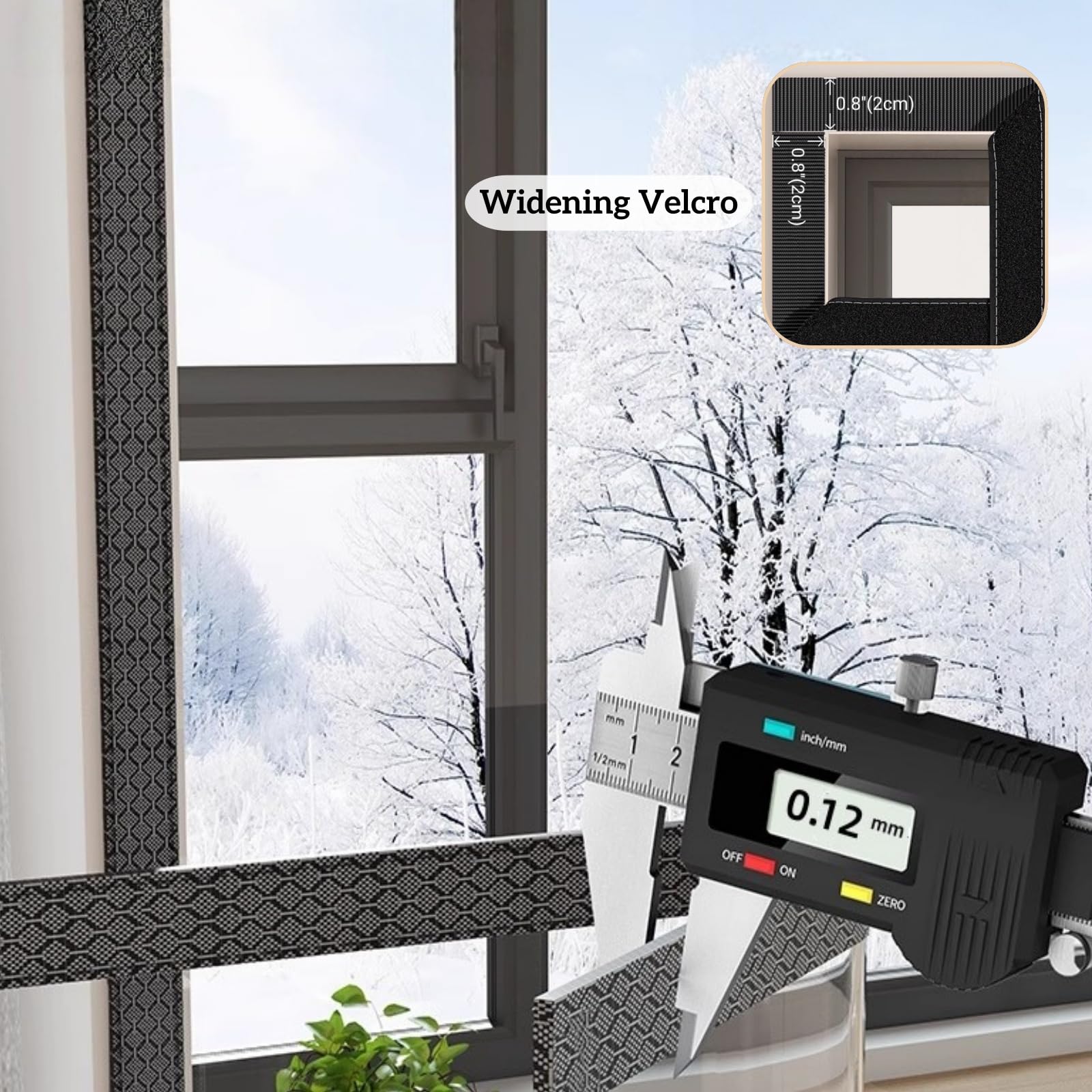 Tecuul easy installation and removal demonstrated on a standard window setup