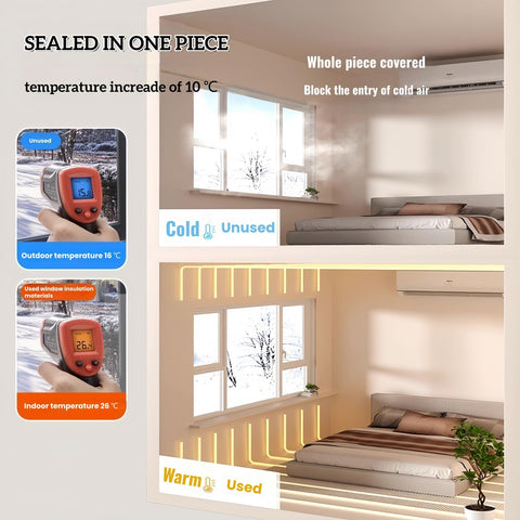 Tecuul wide compatibility shows fit with aluminum frames and various window types