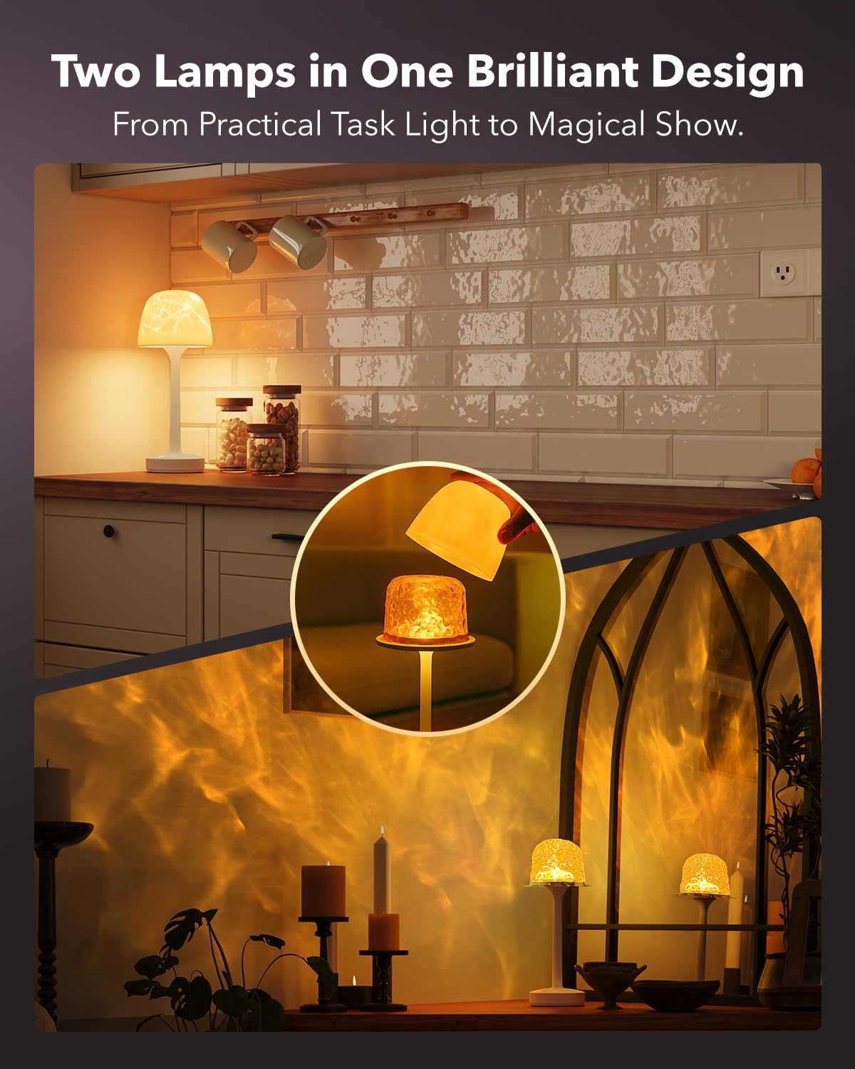 Tedmos 16 colors with dimmable options via touch and remote