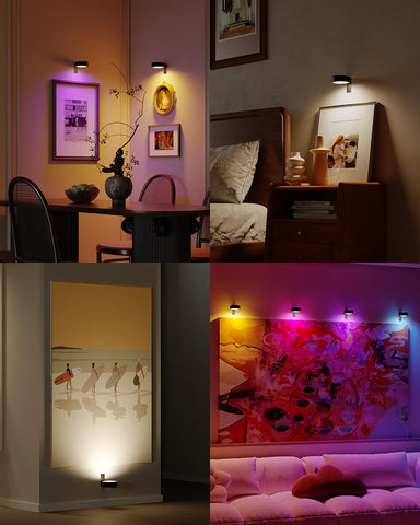 Tedmos double-sided tape mount for shelf lighting