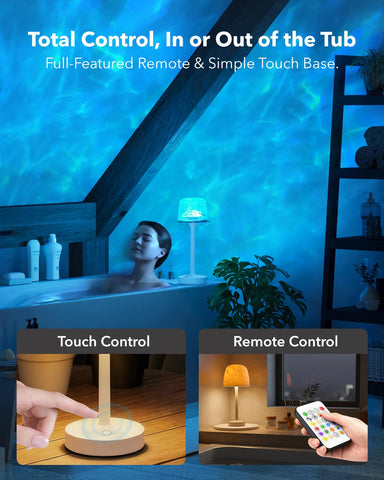 Tedmos portable light ideal for patio and outdoor scenes