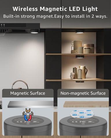 Tedmos remote control enables easy color selection and brightness tuning.