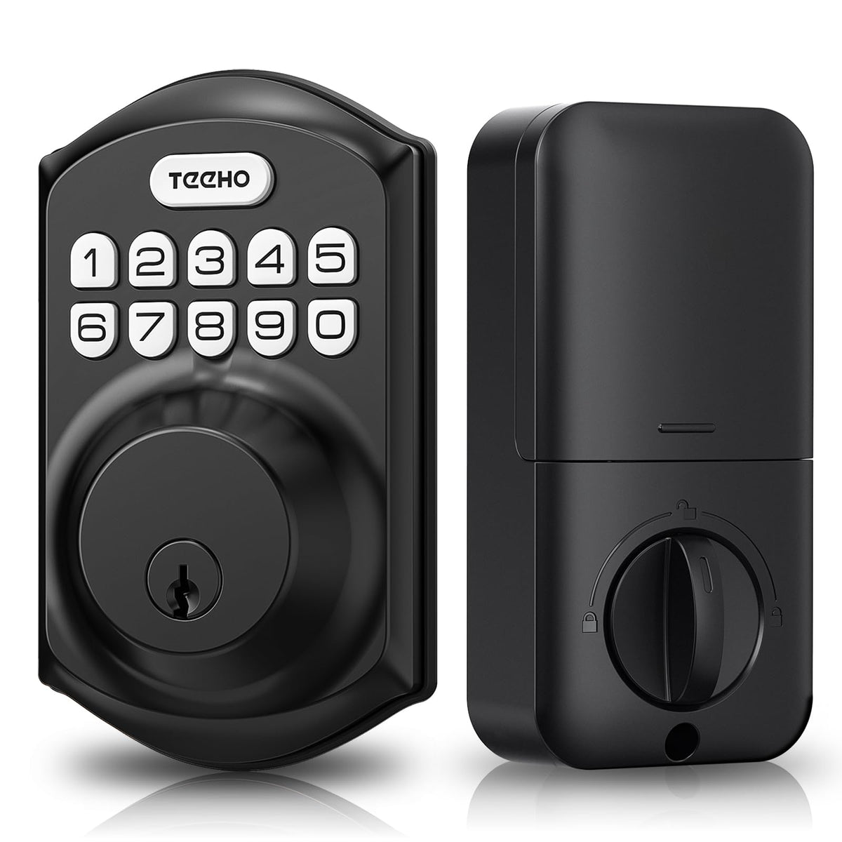 TEEHO TE001 front door keypad installation for quick, secure access.
