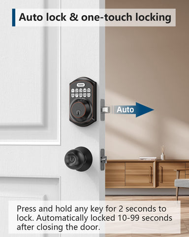 TEEHO TE001 one-time code use simplifies guest access securely.