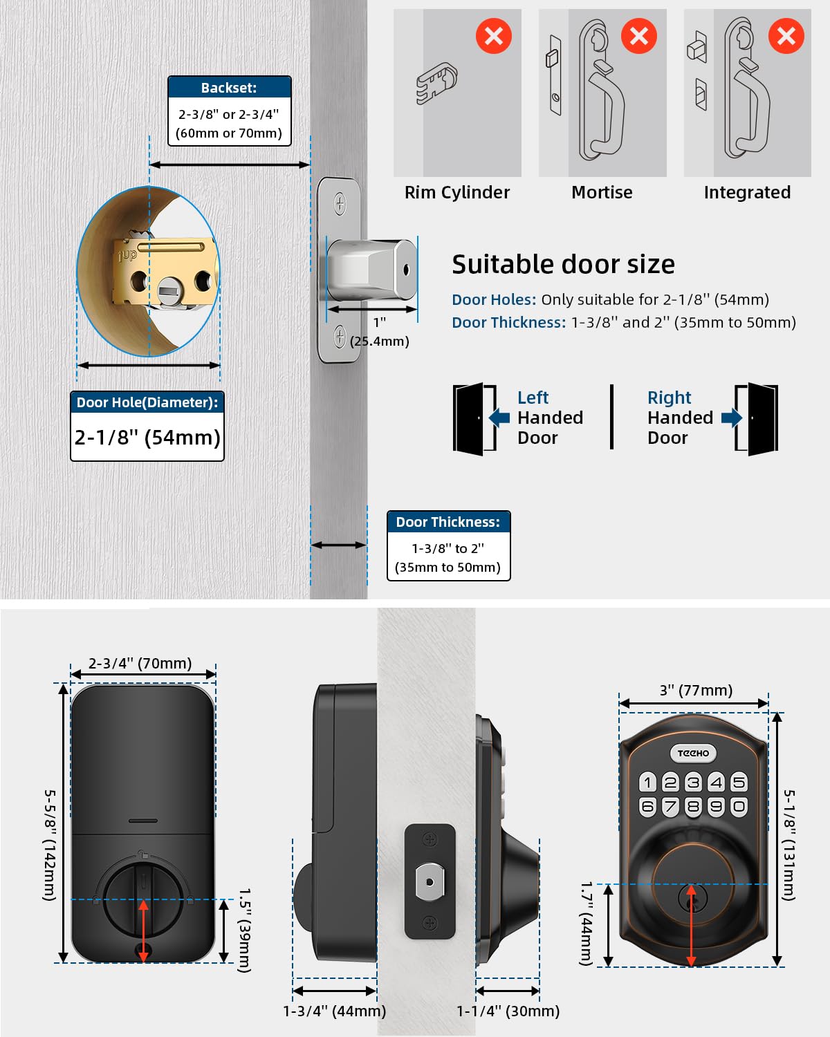 TEEHO TE001 simple installation guide for quick home setup.