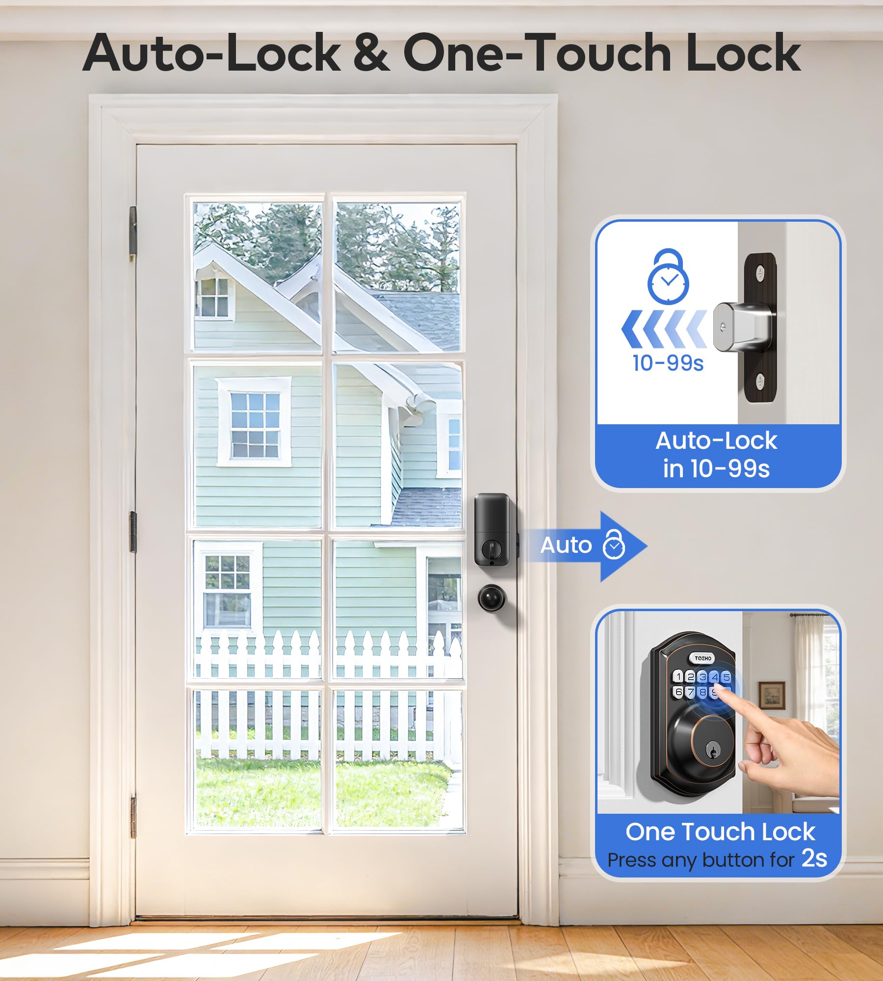 TEEHO TE001K weather-resistant build ideal for outdoor use in rain or cold.