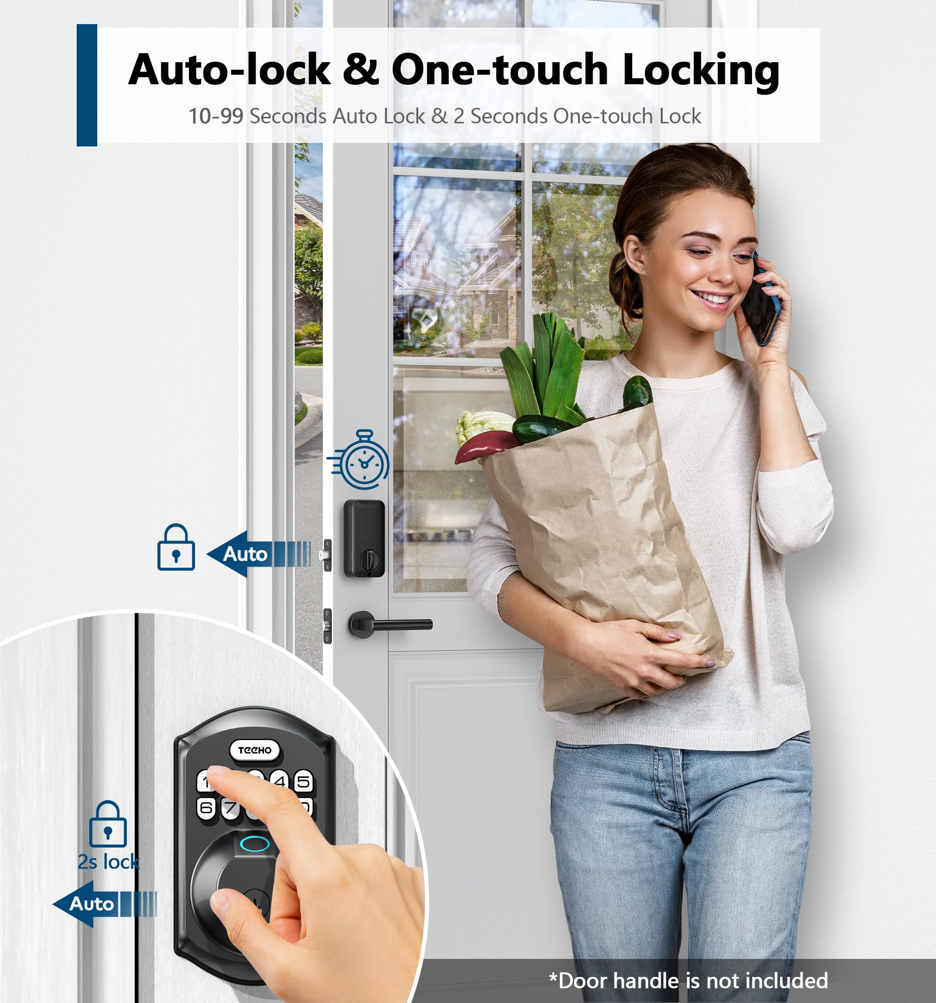 TEEHO TE002 backup keys offer offline access when batteries die.