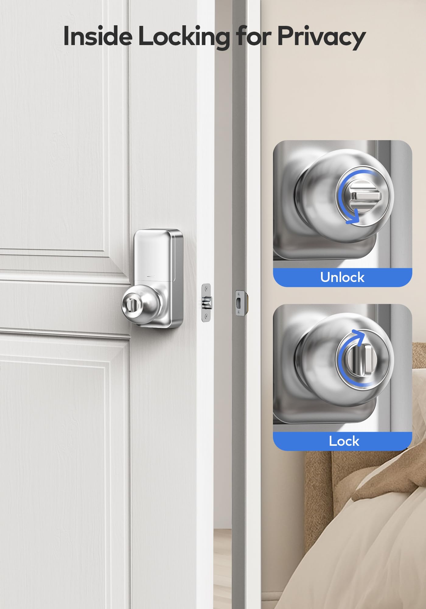 TEEHO TE003 IP54 rating highlights weather resilience for outdoor entrances.