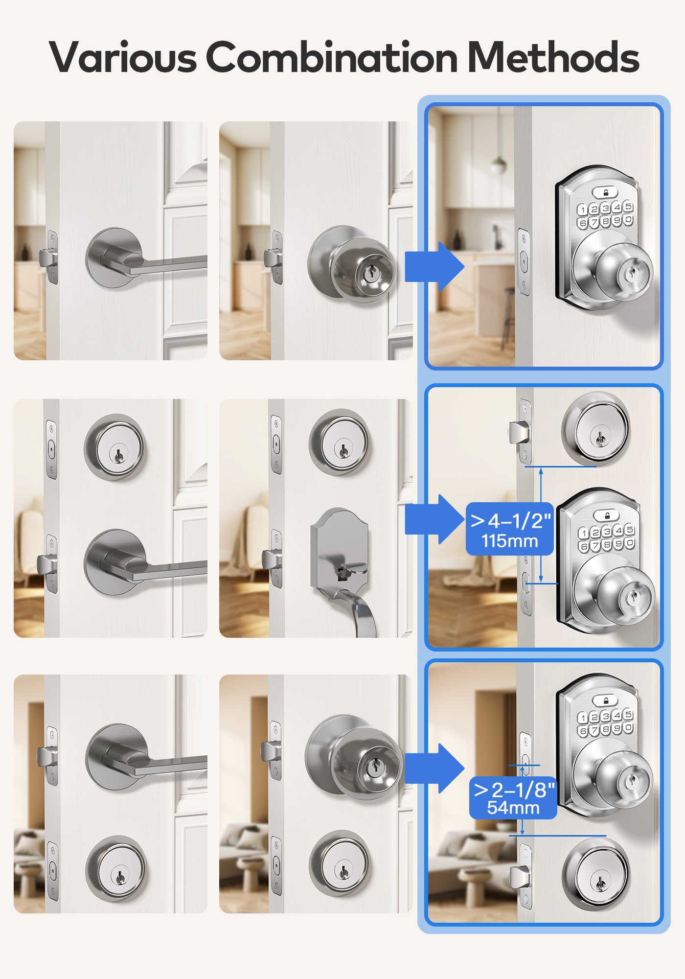 TEEHO TE003 one-time code highlights temporary guest access capability.