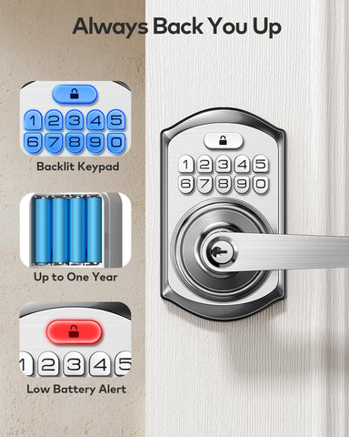 TEEHO TE004 backset compatibility on universal interior doors