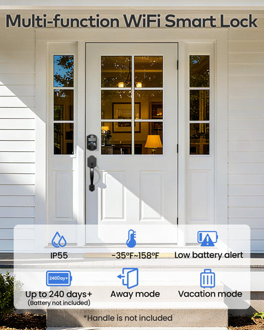 TEEHO TE012W auto-lock demo for effortless security.