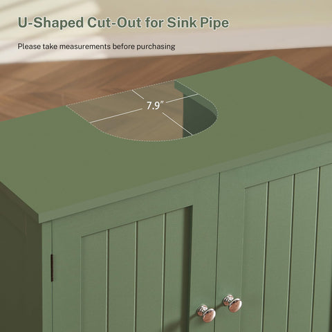 TEENFON U-shape design hides pipes neatly