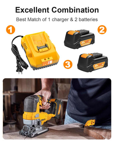 TeenPower 6000mAh battery with LED indicators showing charge level.