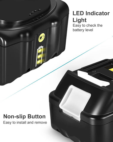 In-tool shot showing seamless fit with Makita 18V tools.
