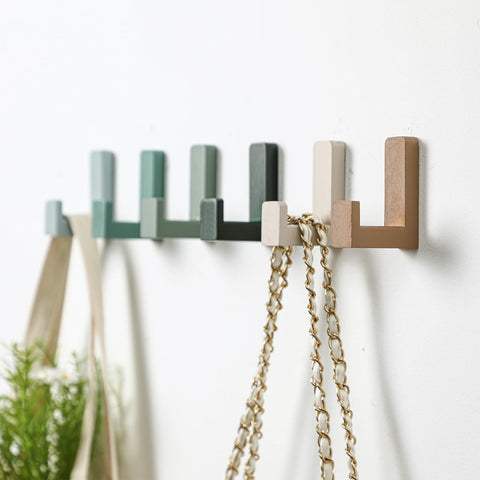 Teenyyou adhesive wall hooks securely attach to tile, ceramic, metal, or plastic.
