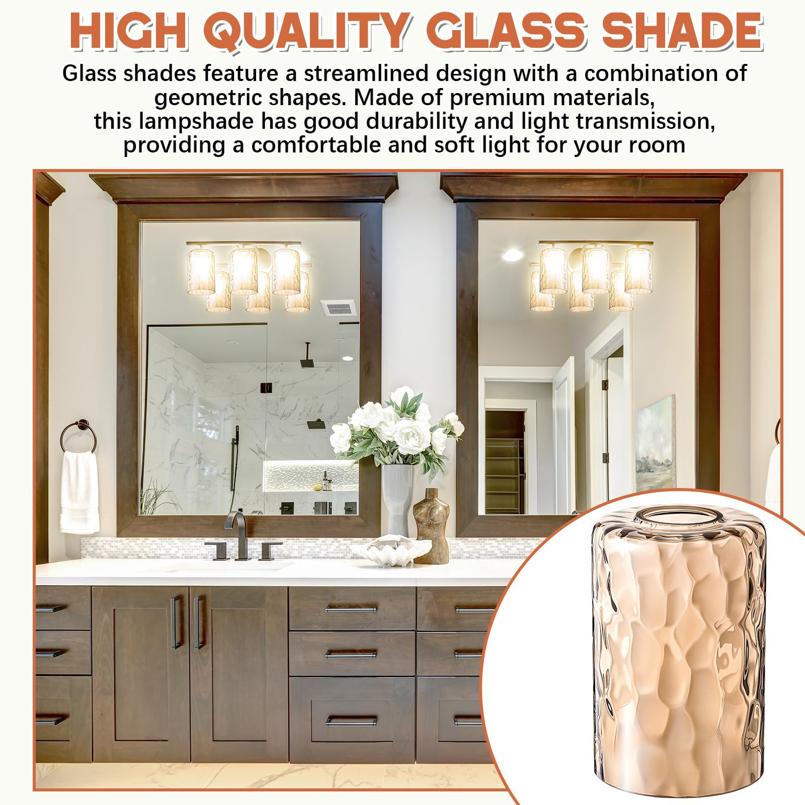 Teenyyou hammered shade creates warm ambience in bedrooms and lounges