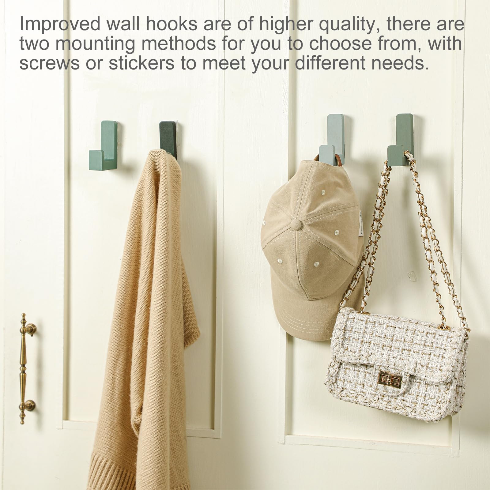 Teenyyou colorful hooks add playful yet elegant touch to kids rooms.