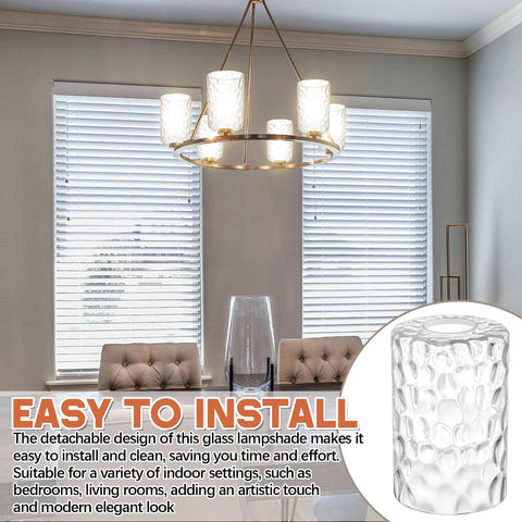 Teenyyou easy-install hammered shade for quick refresh