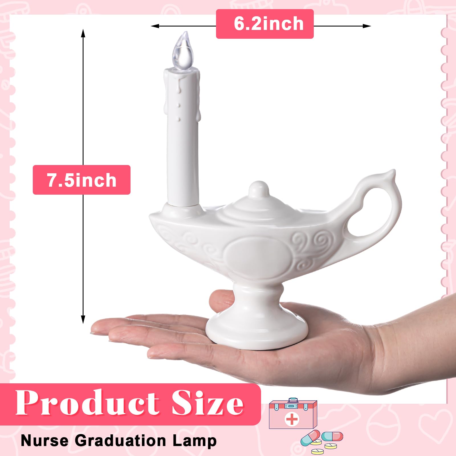 Teenyyou LED candle offers flame-free illumination for safe ceremonies.