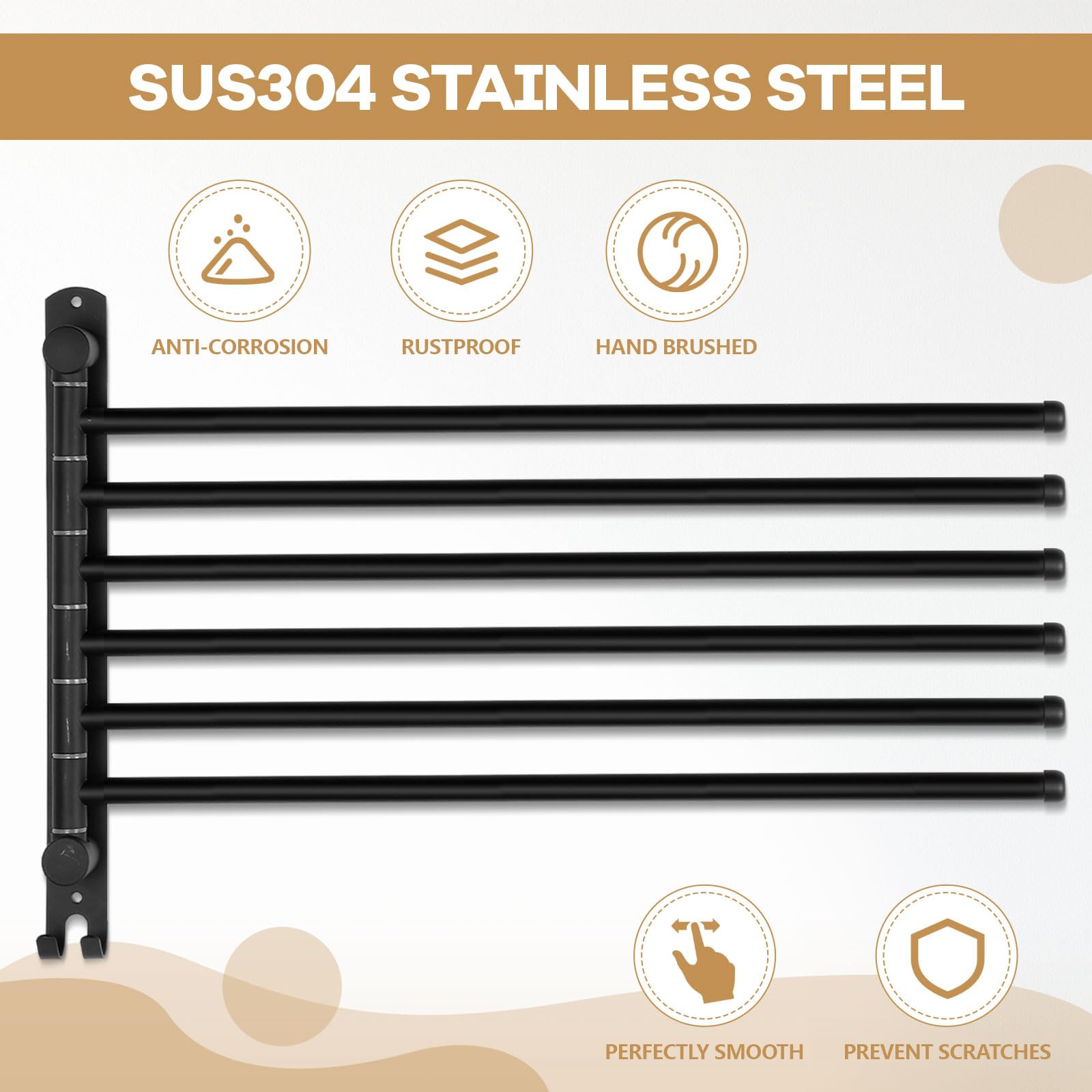 Teenyyou SUS304 stainless steel construction for durability and rust resistance