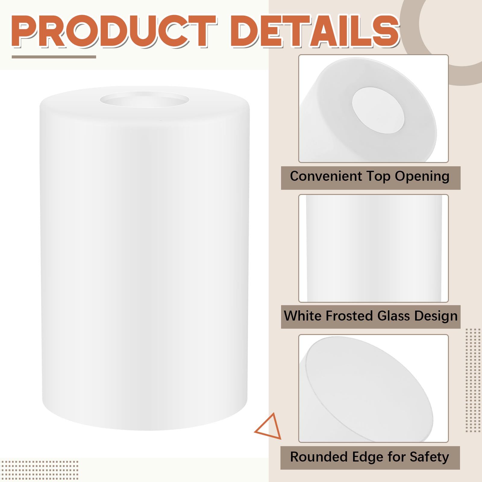 Three piece Teenyyou shade set offers quick replacements for chandeliers and sconces