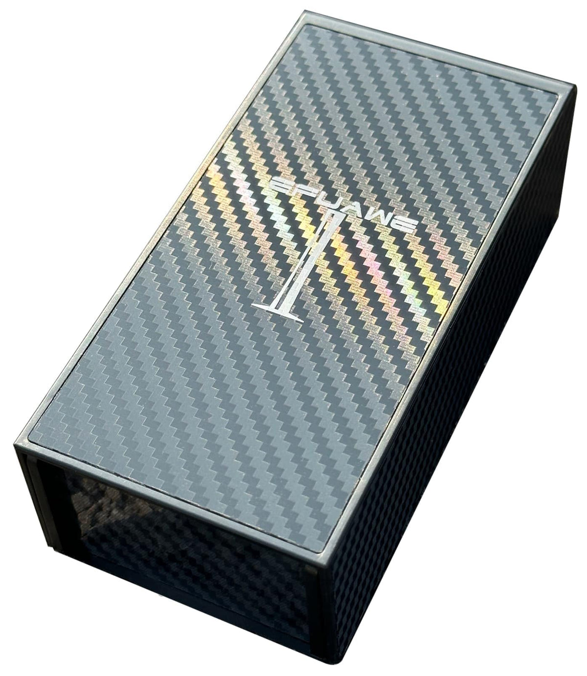 Tefuawe lens storage case front view keeps welding lenses organized and protected on the go.