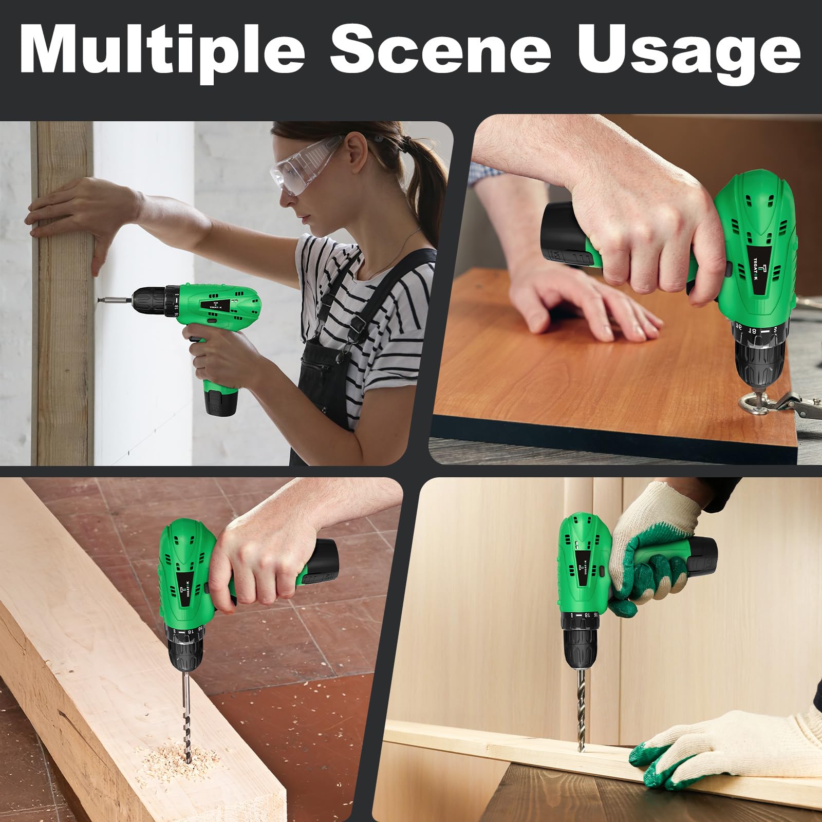 Tegatok ergonomic handle design reduces fatigue during extended use.