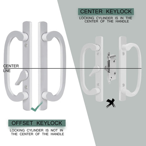 Teilmix hardware included simplifies DIY installation on 1-3/8 to 2 inch doors