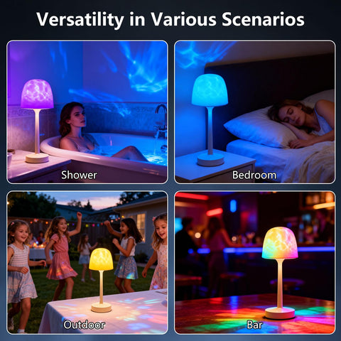 TEINNGO versatile light for shower, bedroom, or outdoor spaces
