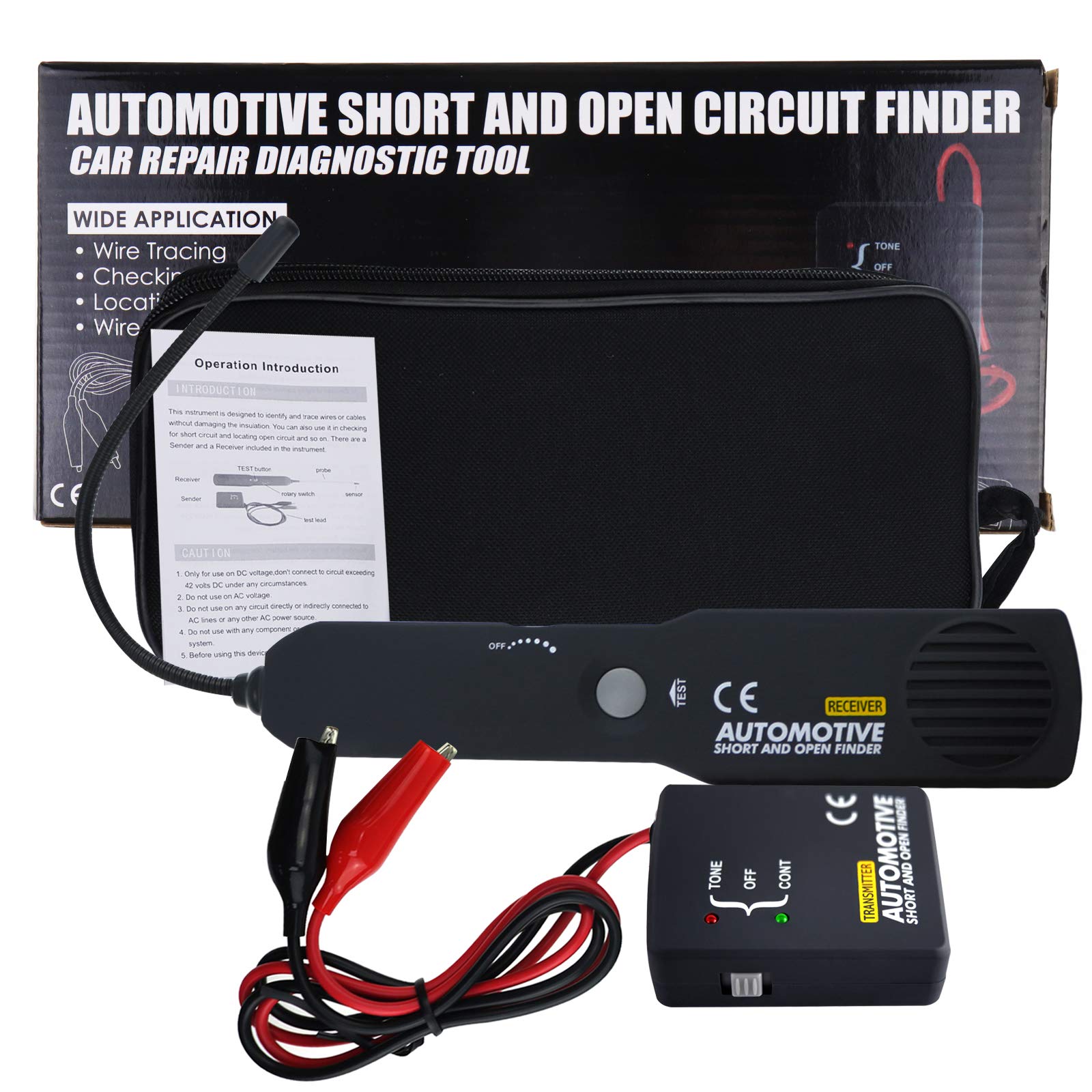 TEKCOPLUS open wire indicator LEDs clearly show circuit status during testing
