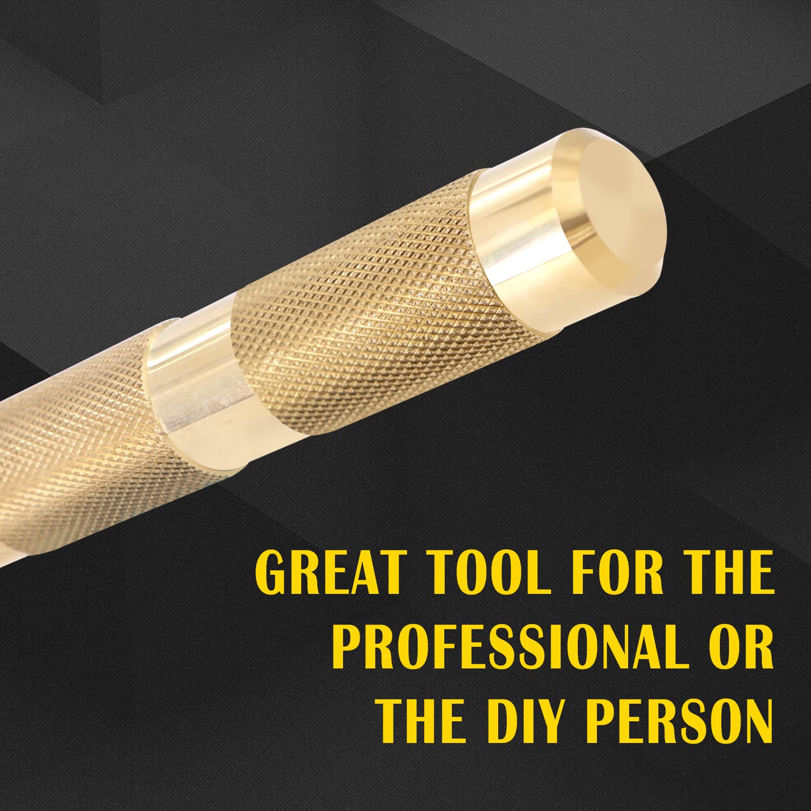 Tektall brass drift punch 3/4 in: larger punch for tougher jobs.