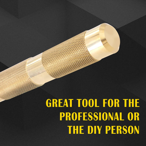 Tektall brass drift punch 3/4 in: larger punch for tougher jobs.