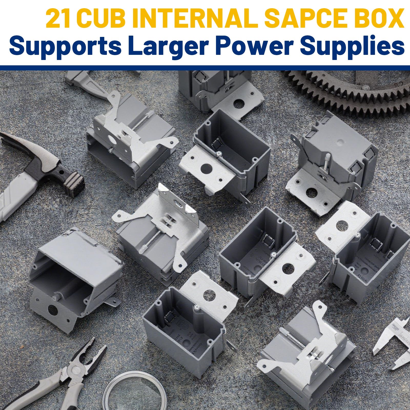 Tellegloww easy-install brackets simplify mounting and reuse in multiple projects.