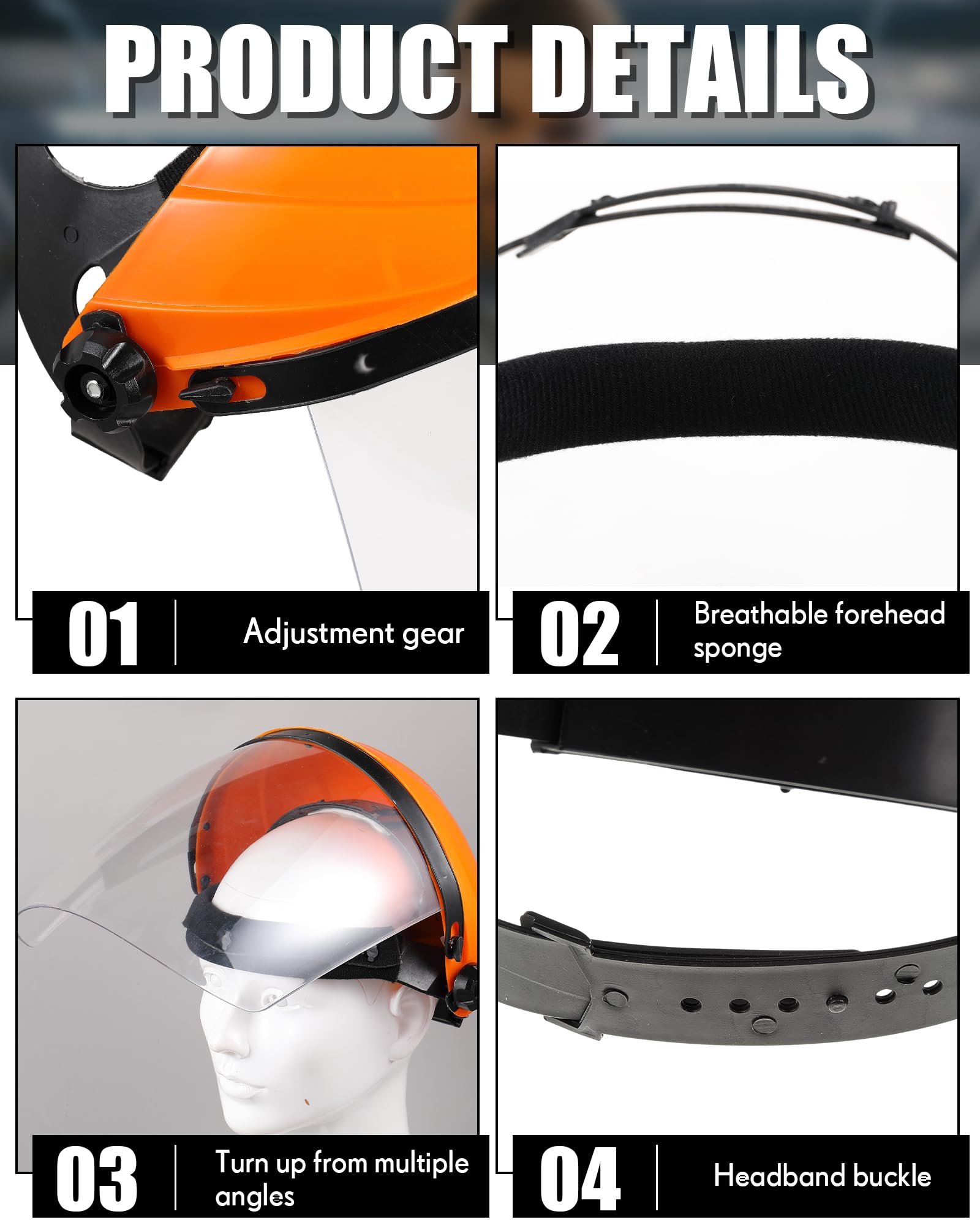 Tellegloww shield with durable construction for tough workshop tasks.