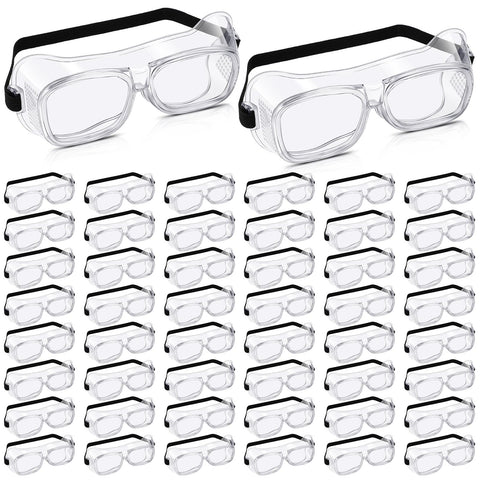 Tellegloww safety goggles with clear lenses for labs and workshops.