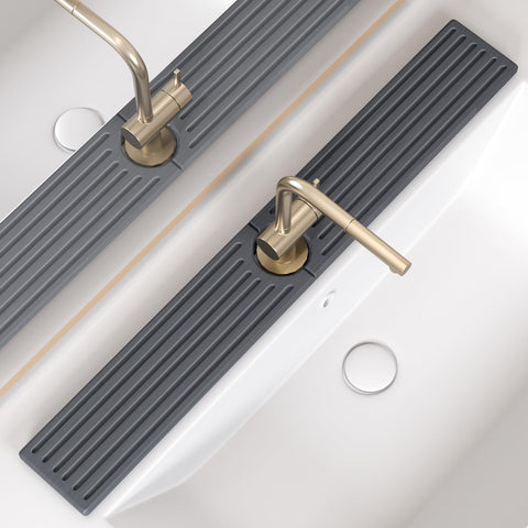 Telomet diatomite sink mat dries quickly to keep counters tidy