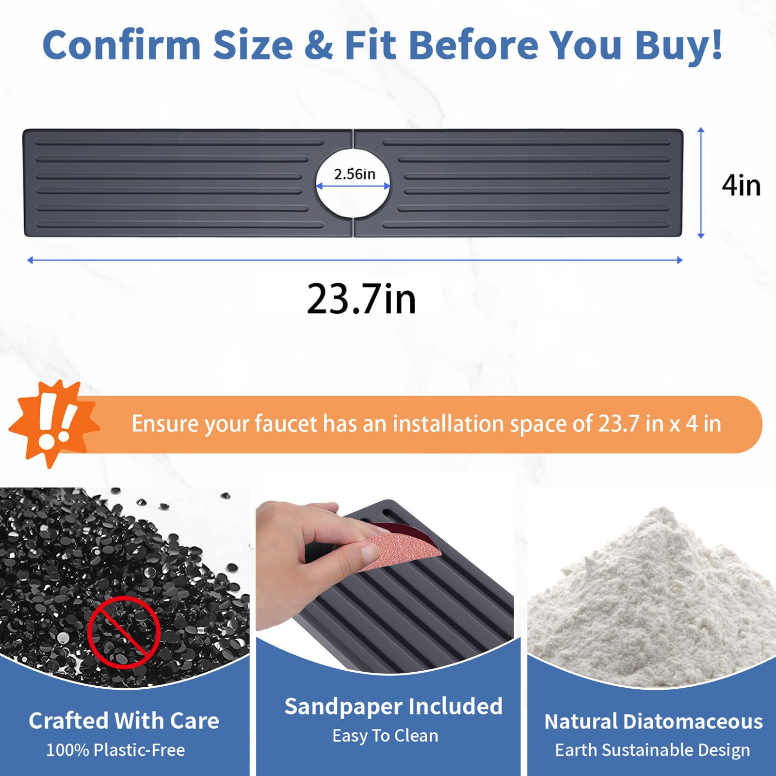 Telomet raised-foot design improves airflow for quick drying