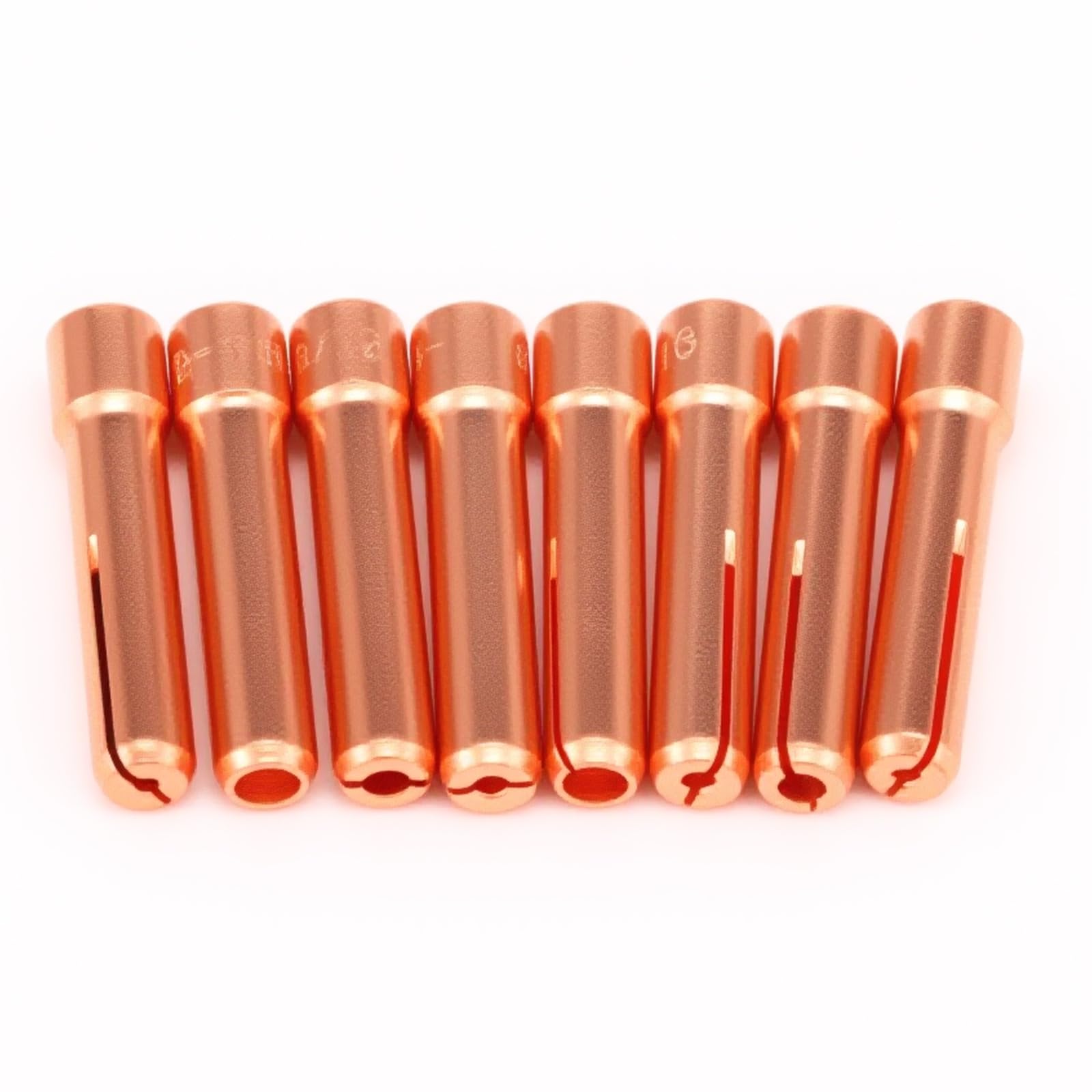 Telooco back caps assortment offers fit flexibility for different torch lengths.