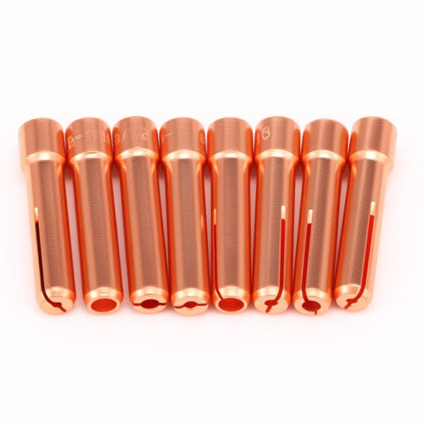 Telooco back caps assortment offers fit flexibility for different torch lengths.