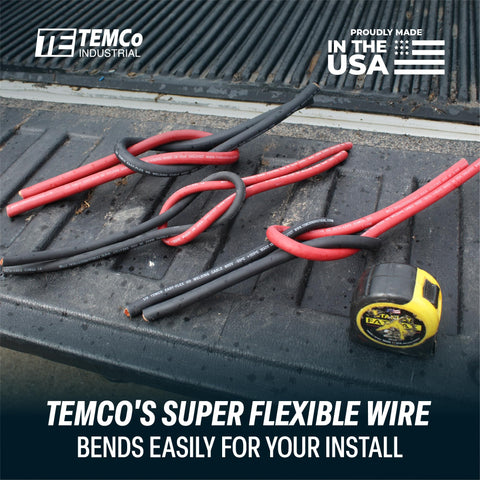 TEMCo OFC copper conductor close-up shows high conductivity