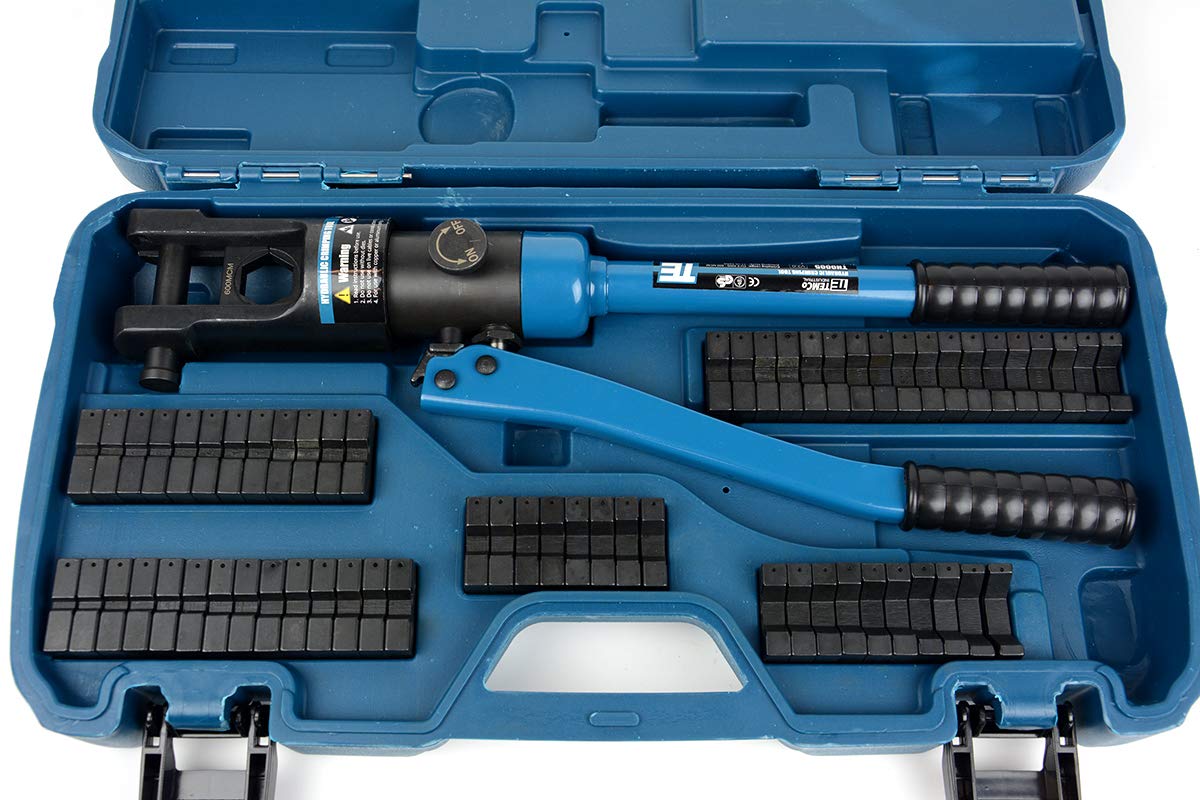 TEMCo TH0005 imprint dies visibly mark terminal sizes for inspections.
