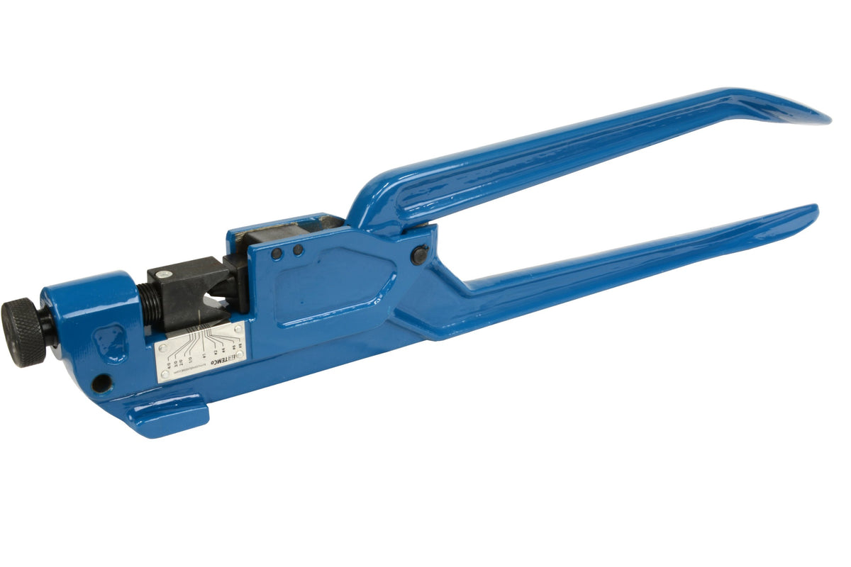 TEMCo Lug Crimper Tool TH0012-8 for precise crimping of 8 AWG to 0000 gauge terminals